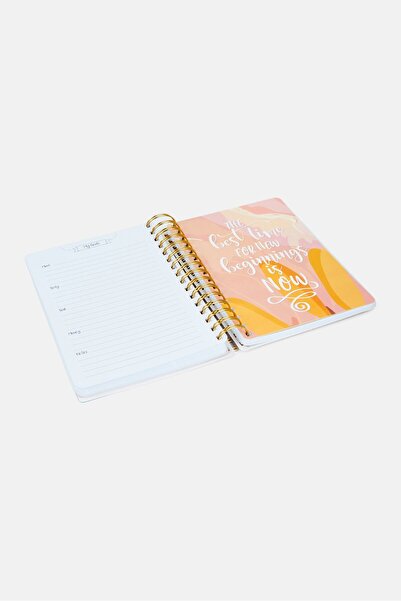 Votum Spiral Bound 12 Month Agenda, Pink Combo