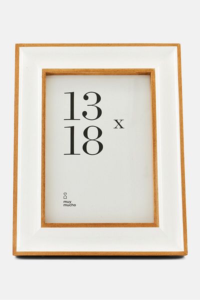 Muy Mucho Wooden Photo Frame 13 X 18, Tan