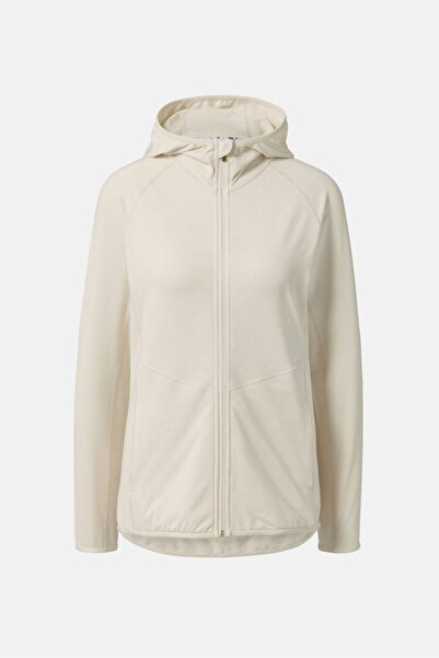 Tchibo Women Sportswear Fit Long Sleeve Sports Sweatshirt, Off White