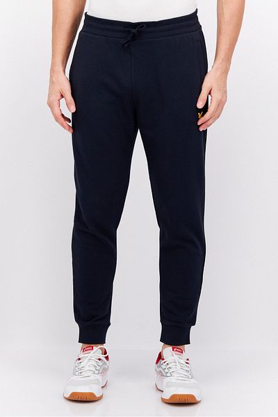 Lyle & Scott Men Regular Fit Brand Logo Sweatpants, Navy