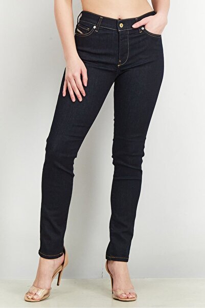 Diesel Women Super Skinny Fit Stretchable Denim Jeans, Denim Blue
