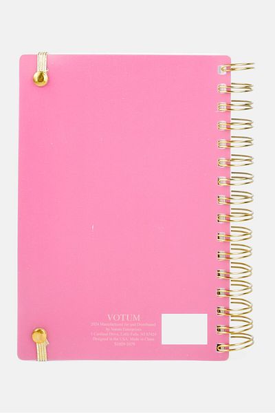 Votum Spiral Bound 12 Month Agenda, Pink Combo