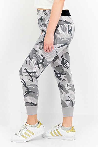 Aape By A Bathing Ape Women Camouflage Side Pocket Sweatpants, Grey Combo