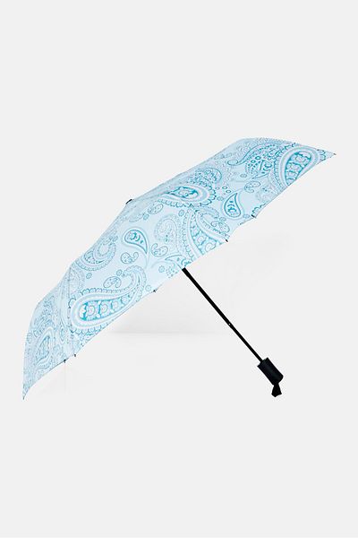Aerosoles Classic Floral Printed Umbrella, Mint Green