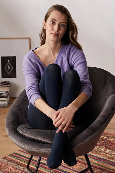 Tchibo جوارب نسائية سادة سهلة الارتداء، قطعتان، لون أسود