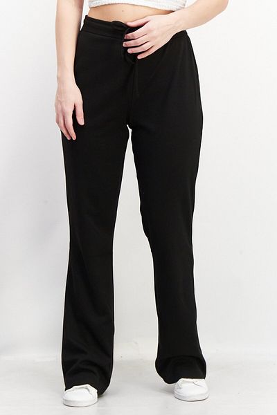 NA-KD Women Regular Fit Plain Trouser, Black