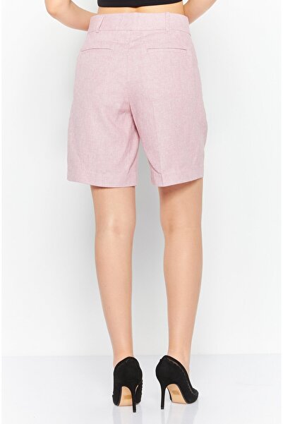 Michael Kors Women Plaid Basic Shorts, Dusty Rose