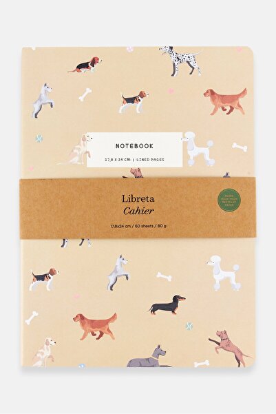 Muy Mucho دفتر كاشير ليبريتا، لون بيج