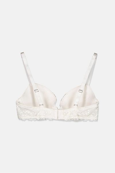 Tchibo Women Underwire Padded Push Bra, White