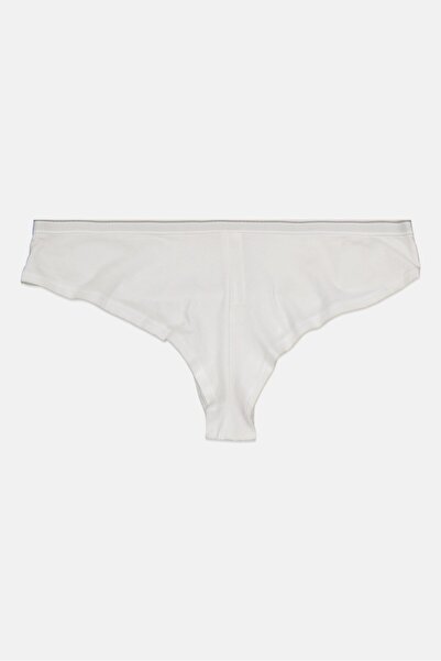 Emporio Armani Women Brand Logo Panty, White