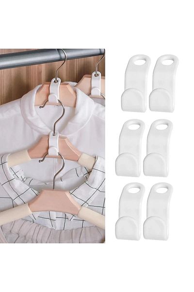 MarDyHome 20 Pieces Practical Wardrobe Hanger Multiplexer Apparatus - Cabinet Hanger Multiplexer