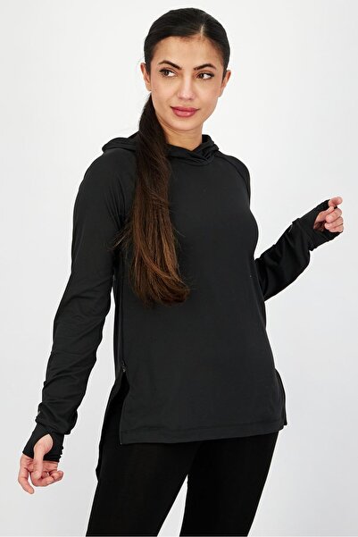 Asics Women Sportswear Fit Running Hoodie, Black