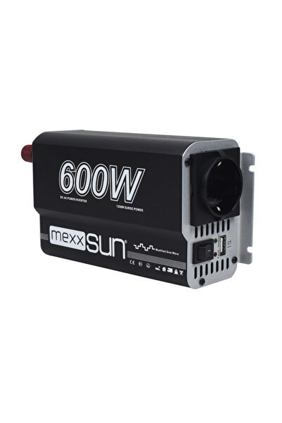 MEXXSUN Modifiye sinüs 12V 600W İnverter İnvertör