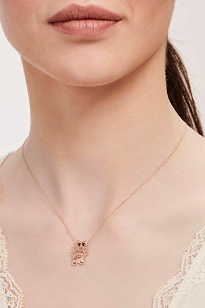 Altınbaş Pırlanta Kedi Kolye