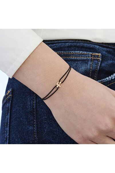 Altınbaş Altın İpli F Harfi Bileklik