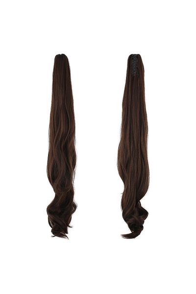 doremodam Buckle Wavy Ponytail / Brown Caramel / (Lisinya175) - 462719 -1453