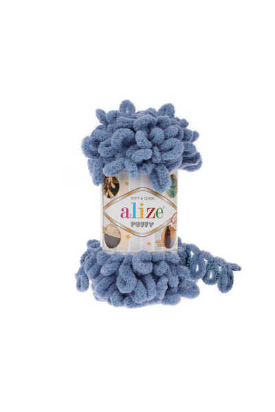Alize Puffy 374 Mavi