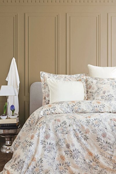 İssimo Home Set de husă de pilota din satin de bumbac digital Argemon 300 TC (120 fire) dublu