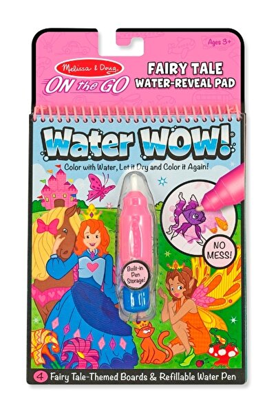 Melissa & Doug Water Wow! Su ile boyama kitabı-Peri Hikayesi