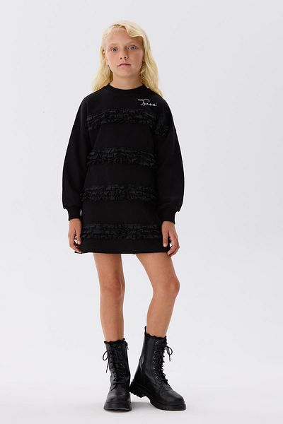 Tyess Bg Store Rochie Neagra Fata