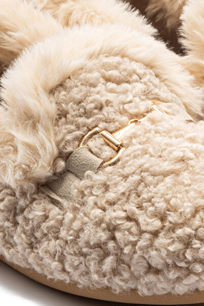 Twigy Carina Beige Women's Home Shoes - 36/41