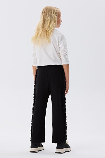 Tyess Bg Store Girl's Black Sweatpants