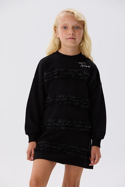 Tyess Bg Store Rochie Neagra Fata