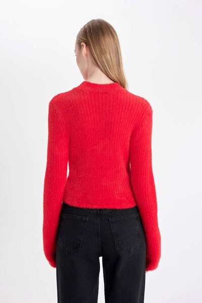 DeFacto Kadın Kazak Kırmızı A2013ax/rd332