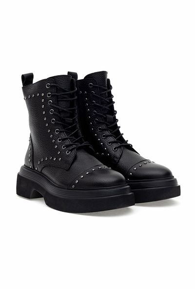 U.S. Polo Assn. Women's Black Boots 50295323-Vr046