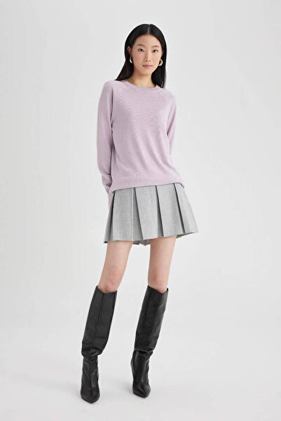 DeFacto Pulover de damă liliac - Model I6913az/pr337