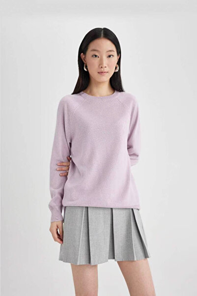 DeFacto Pulover de damă liliac - Model I6913az/pr337