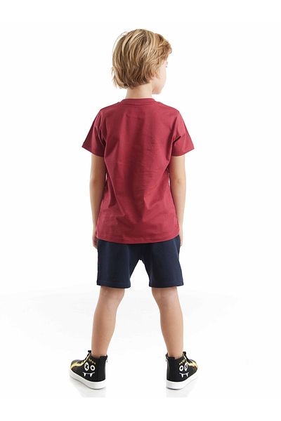 Denokids Super Strong Boy T-Shirt-Shorts-Set