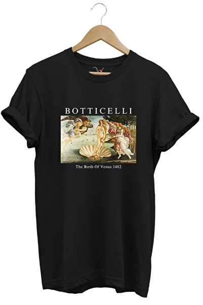 WİDİ Футболка Bottıcellı Venus 100% бавовна Regular Fit Black