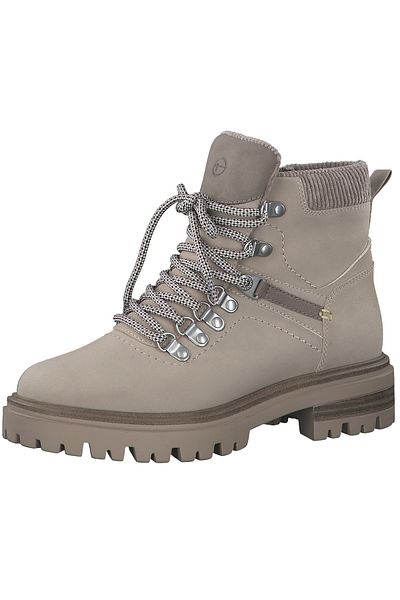 Tamaris Damen Stiefelette 1-26289-29 Grau 409 Cashmere Textil/synthetik Mit Touch-it