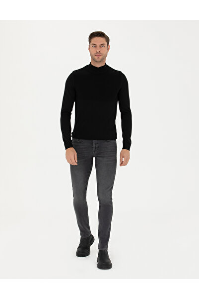 Pierre Cardin Ανθρακί Τζιν Παντελόνι Στενής Γραμμής 50277928-VR006