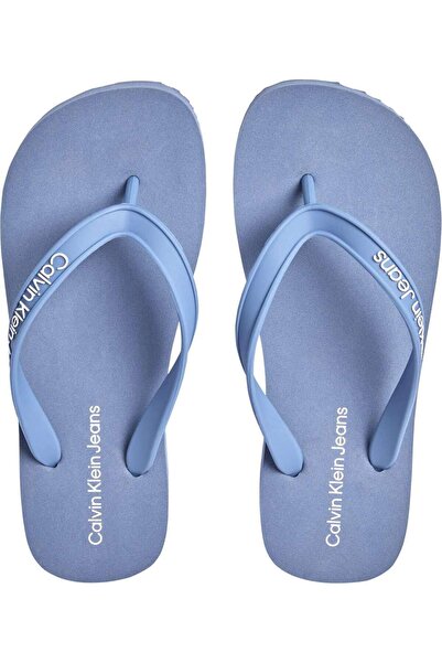 Calvin Klein Kadın Mavi Parmak Arası Terlik