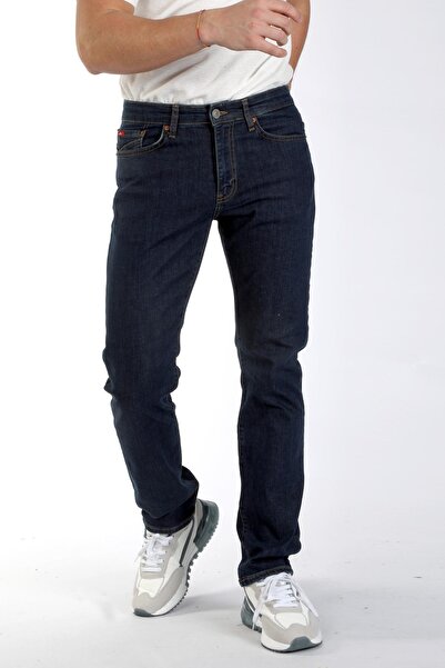 Lee Cooper Ανδρικό τζιν παντελόνι Harry Normal Waist Normal Cut Straight Leg Blue
