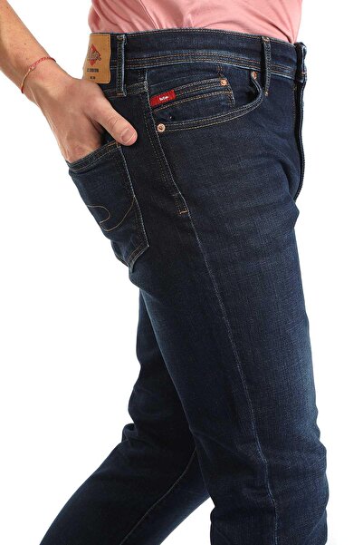 Lee Cooper Jack Erkek Jean Pantolon Tom Mıd Blue