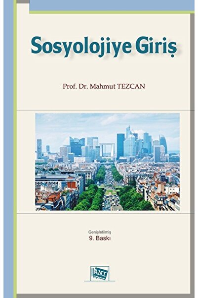 Genel Markalar Sosyolojiye Giriş (Mahmut Tezcan)