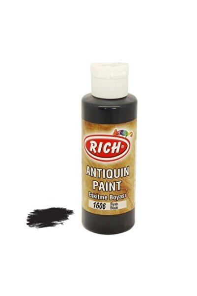 Rich 1606 Siyah 120 ml Eskitme Ahşap Boyası