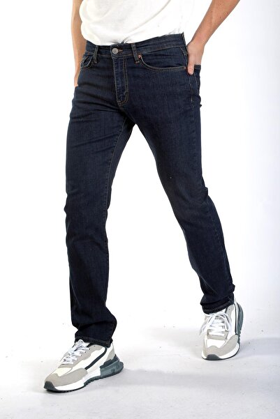 Lee Cooper Ανδρικό τζιν παντελόνι Harry Normal Waist Normal Cut Straight Leg Blue