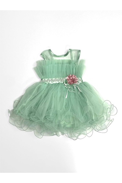 Mnk Baby&Kids فستان MNK285 MINT GREEN للفتيات من توتو فينا