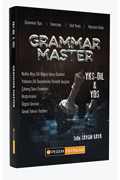 Pegem Akademi Yayıncılık Grammar Master YKS - DİL&YDS