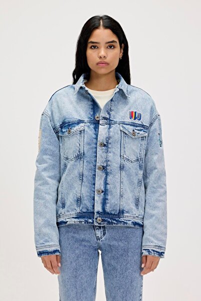 Bad Bear Adelina Ocean Blue - Women's Denim Jacket