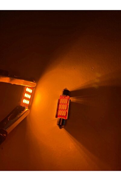 EKT SOFİT 12 LED 41MM TURUNCU