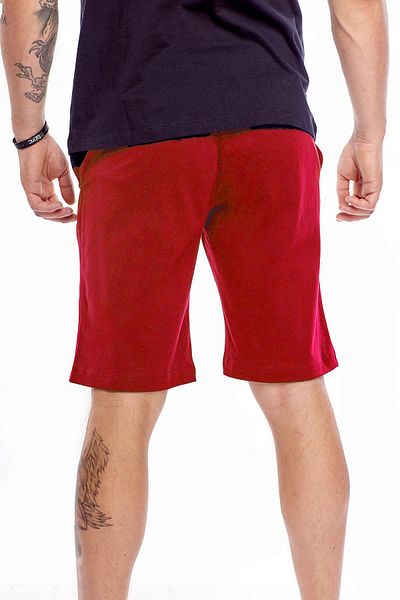 Nike Swoosh Summer Thin Cotton Shorts Red