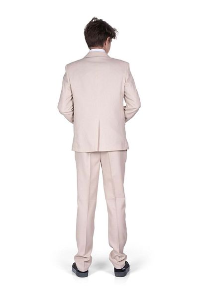 Mnk Baby&Kids Boy's Beige Suit - Waiter Boy Mnk0544