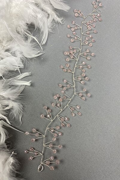 Limelia Прах Vella с мъниста сватбена диадема аксесоар за коса