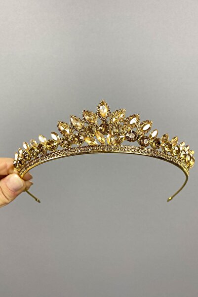 Limelia تاج الحناء لين الزفاف مع حجر المكوك