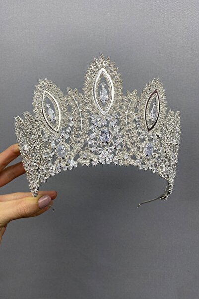 Limelia Νυφικό στέμμα χέννας με πέτρα Hera Shuttle